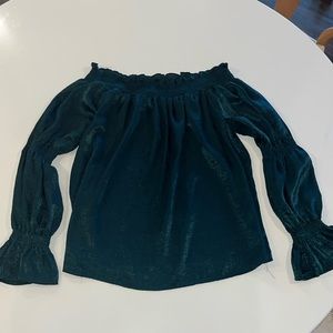 Boutique off the shoulder top.